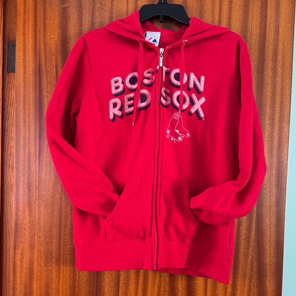 Majestic Red Boston Red Sox Hoodie